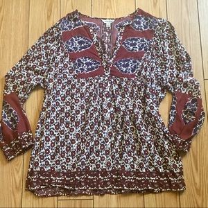 Lucky Brand Boho Top